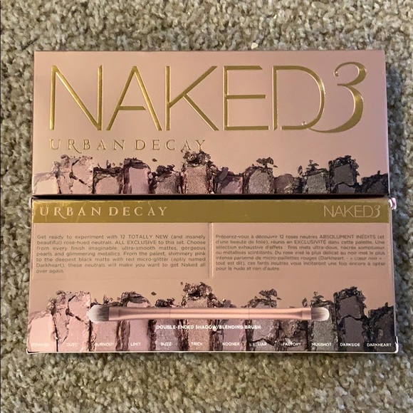 NIB Urban Decay Naked3 Palette - Picture 2 of 3